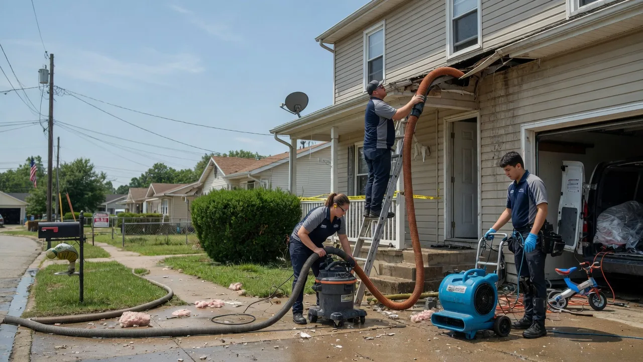 Water Damage Restoration in Bismarck, MO near me